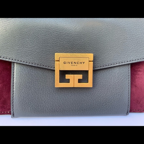 Givenchy Gv3 Small Storm Grey Shoulder Bag - Picture 6 of 11